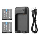 Cargador De Bater&iacute;as Andoer Np-6l Con 2 Bater&iacute;as De 3,7 V Y 700 Mah