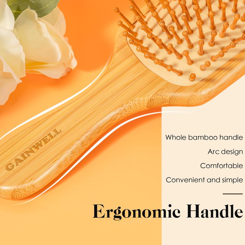 Cepillo De Pelo Gainwell Bamboo Hair Growth Par... image number null