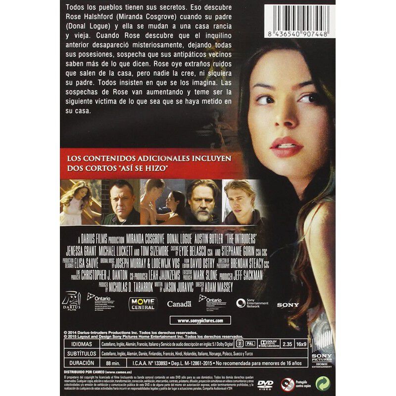 Presencias Misteriosas (the Intruders) (dvd) image number null