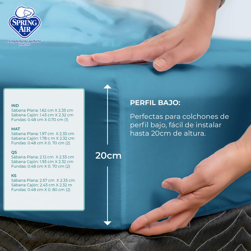 Juego De Sabanas Spring Air Essence Matrimonial... image number null