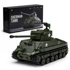 Set De Construcci&oacute;n Nifeliz Sherman Military Tank 860 Piezas Para Adultos