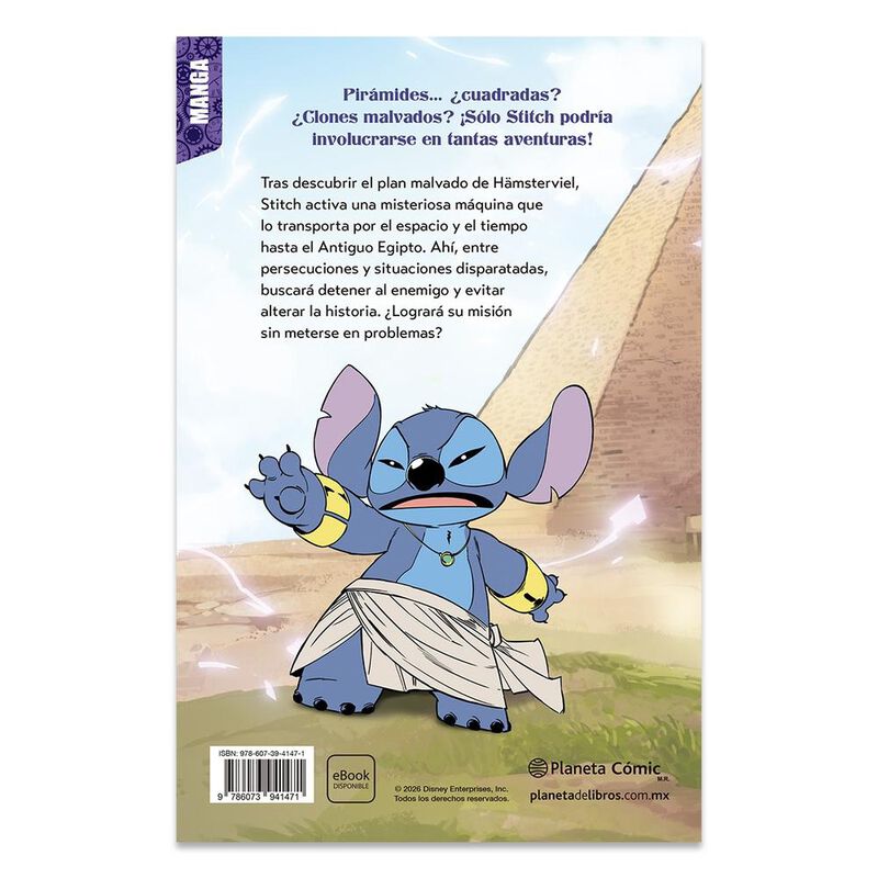 Stitch Por El Tiempo. Un Giro En Egipto. Manga ... image number null