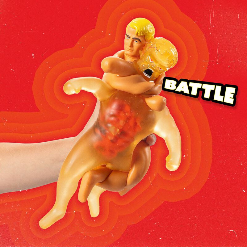 Figura De Acci&oacute;n Stretch Armstrong Cl&aacute;sico Rayo... image number null