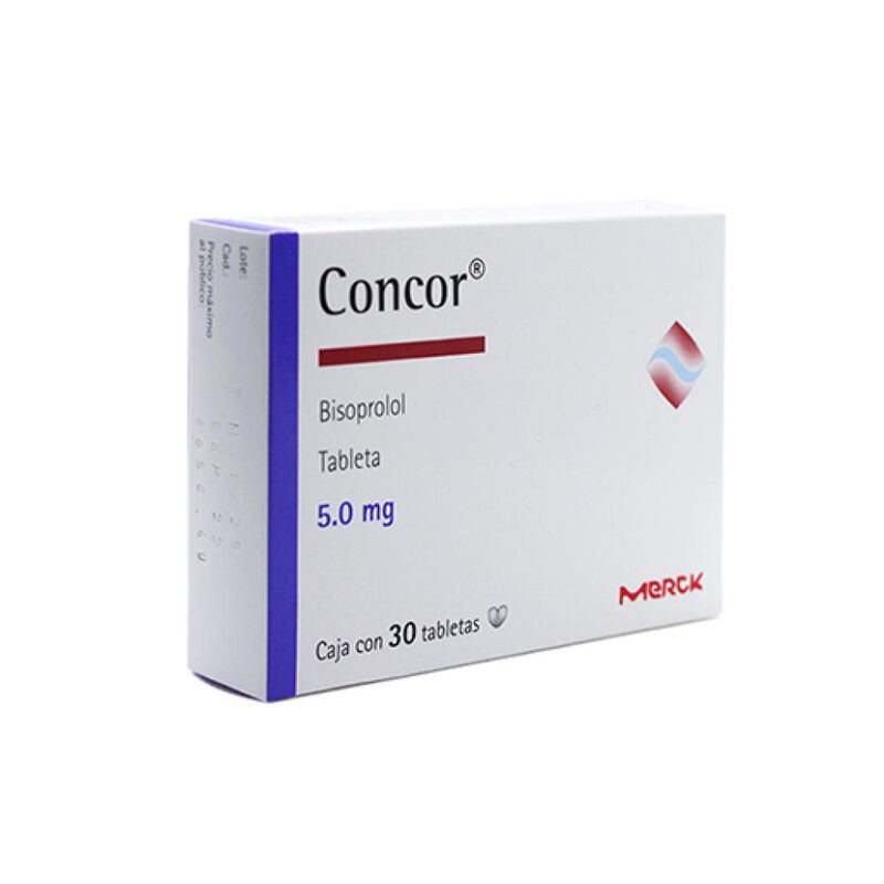 Concor 5.0 Mg 30 Tableta(s) image number null