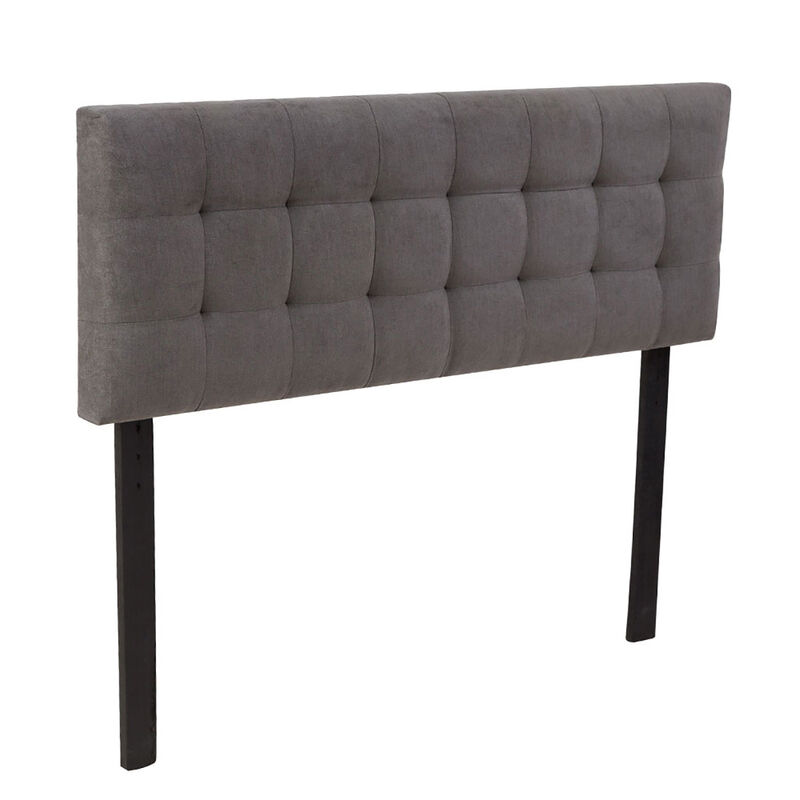 Cabecera Queen Size Dicasa Catania Gris Oscuro image number null