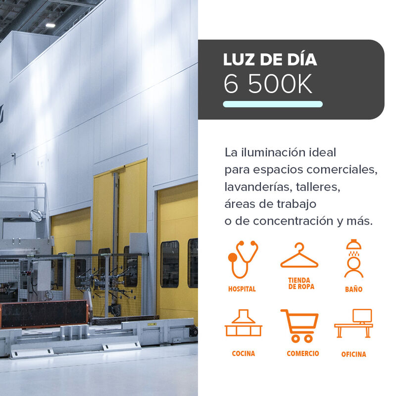 Foco LED Tipo Ventilador 35 W Alta Potencia LHB... image number null