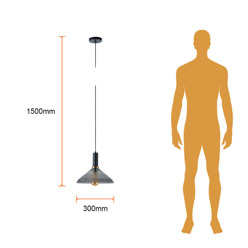 L&aacute;mpara Colgante de Cristal, 1.20 m de Altura, ... image number null