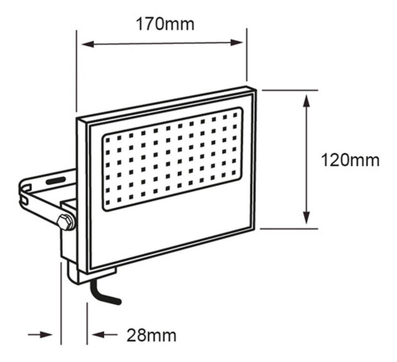 Reflector Led Exterior 50w 6500k Ip66 No Atenua... image number null
