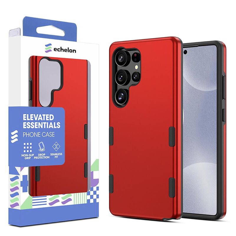 Funda ECHELON Bravo para Samsung S25 ULTRA Roja image number null