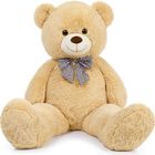 Oso De Peluche Gigante Morismos, 140 Cm, Marr&oacute;n, Para Ni&ntilde;os