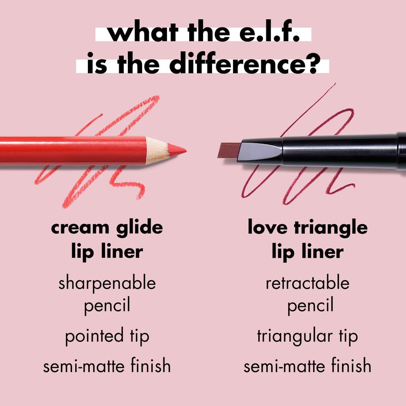 Delineador De Labios E.l.f. Cream Glide High-pi... image number null