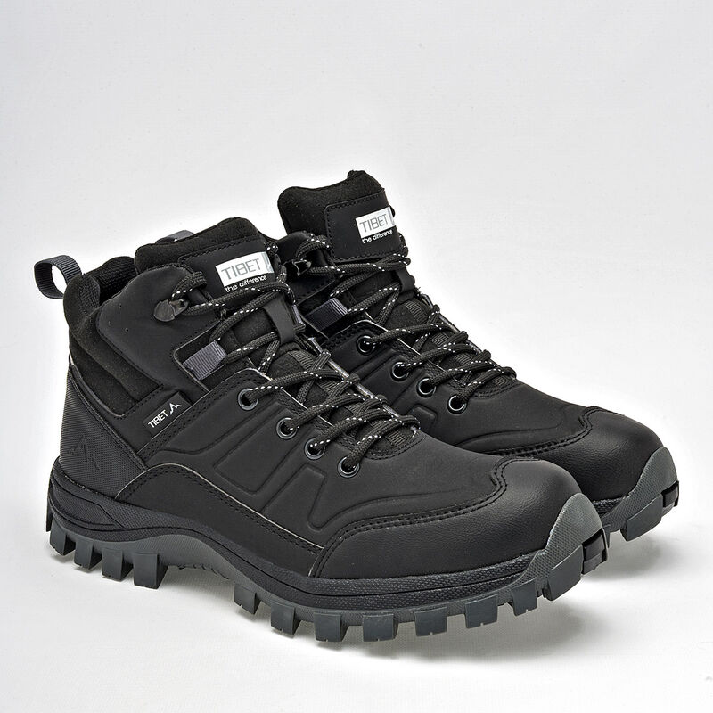 Tibet Zapato hiking para hombre negro image number null