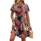 Vestido Ofeefan Hoja X-Large Vacaciones Verano Playa Hawaiana