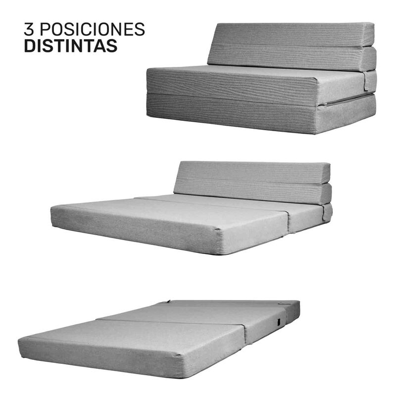 Sofa Cama Futon Plegable Modular Sala Mueble 3 ... image number null
