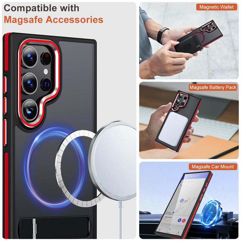 Funda Malewolf Galaxy S23 Ultra con Magsafe y S... image number null
