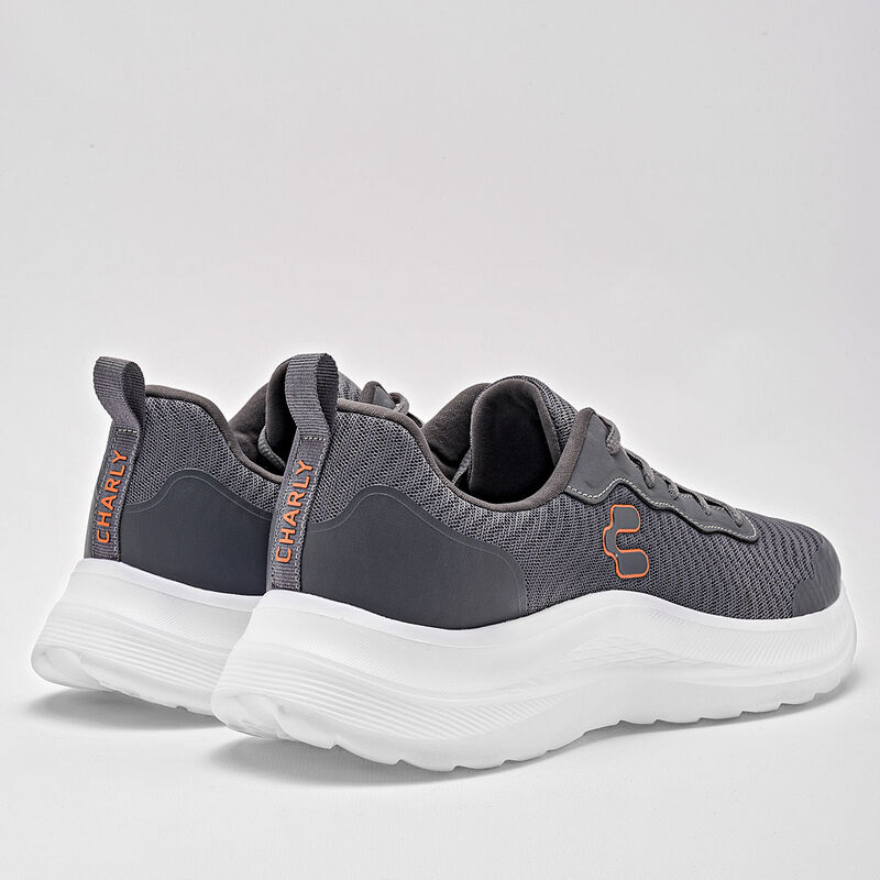 Charly Tenis urbano para hombre gris, importado... image number null