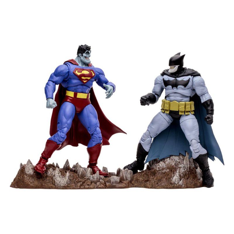 Set Figuras Bizarro Y Batzarro DC Multiverse Ar... image number null