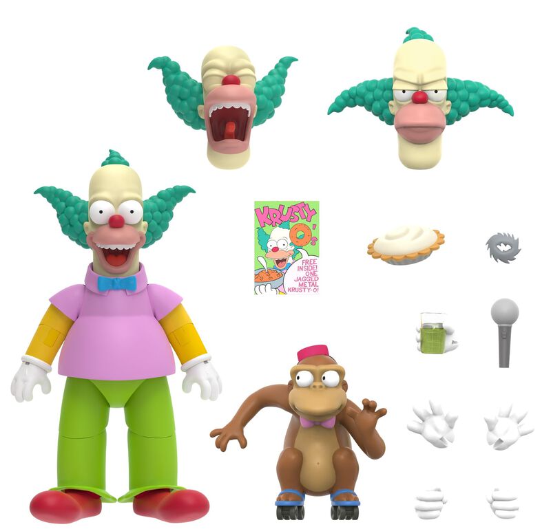 Figura De Acci&oacute;n Super7 Ultimates Krusty De Los... image number null