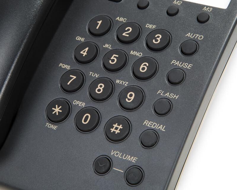 Telefono Panasonic Alambrico Kx-ts500 Negro image number null