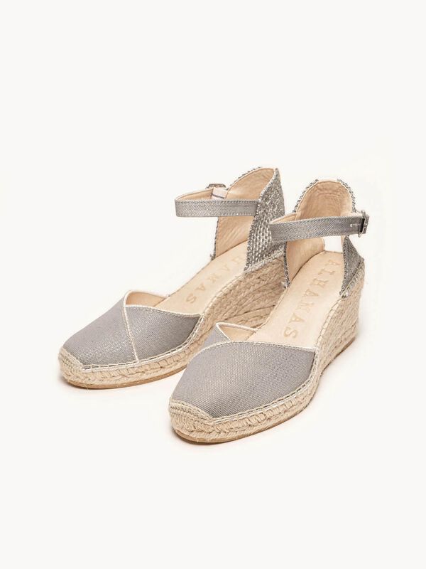 Jara Cu&ntilde;a Media Lona Metal Azul Jeans image number null