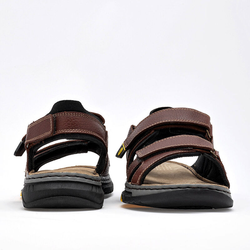 Lobo Solo Sandalia para hombre. Caf&eacute; image number null