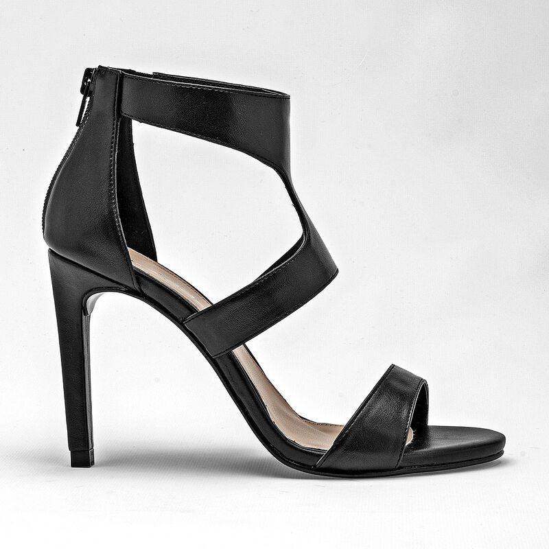 Clasben zapatilla abierta para mujer negro cod ... image number null