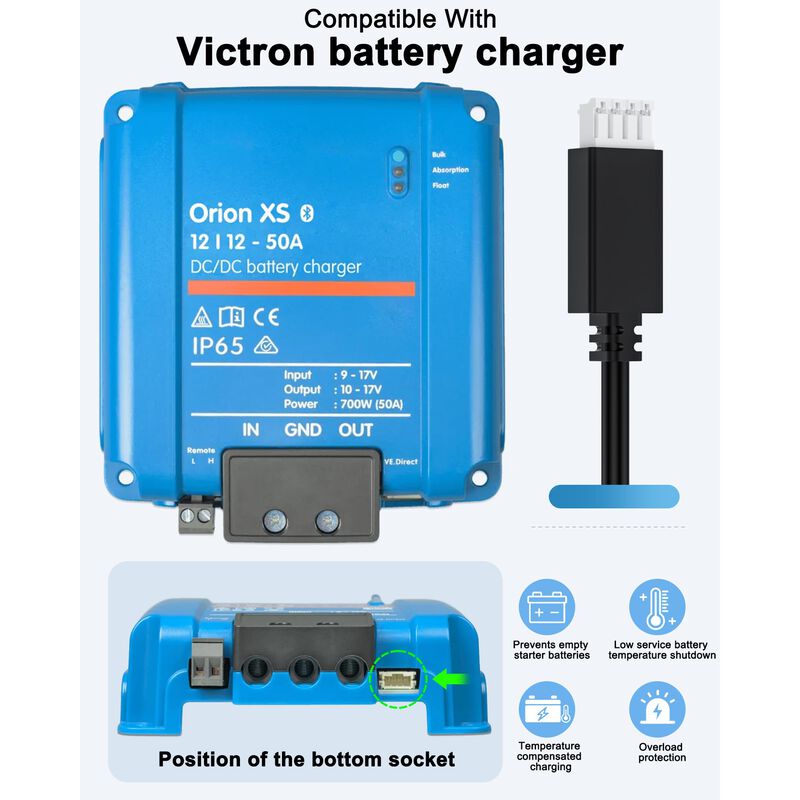 Cable ve.direct Vasthome 5 m para victron energ... image number null