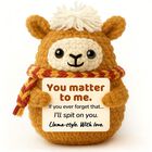 Figurita Krinisou De Llama A Crochet - Regalo Divertido