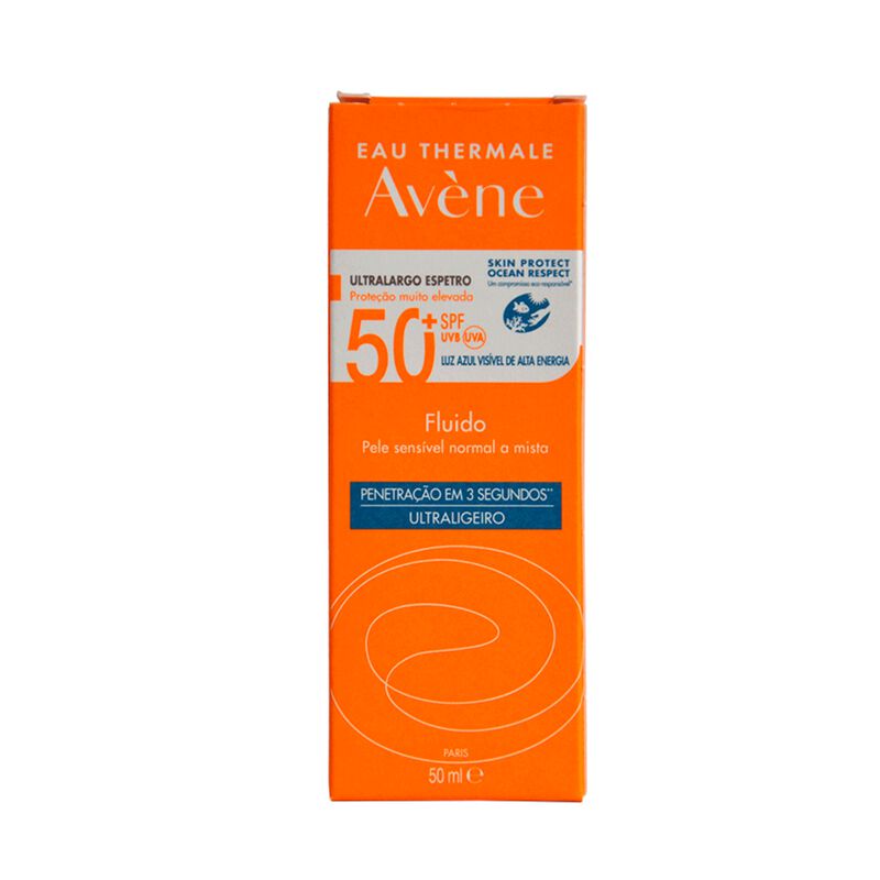 Av&egrave;ne Protector Solar Fluido FPS 50+ para todo ... image number null