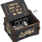 Caja musical Harry Potter decorativa Casa BIU de madera