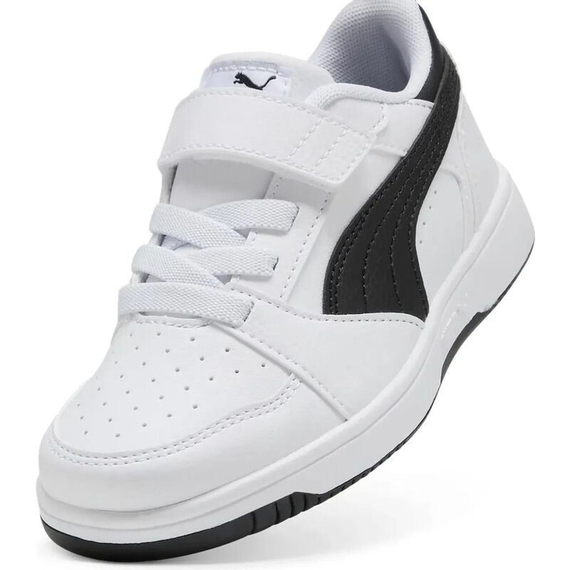 Tenis Puma Rebound V6 Lo Ac + Ps Para Ni&ntilde;os 17 ... image number null