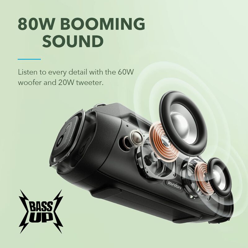 Altavoz Port&aacute;til Soundcore Motion Boom Plus 80w... image number null