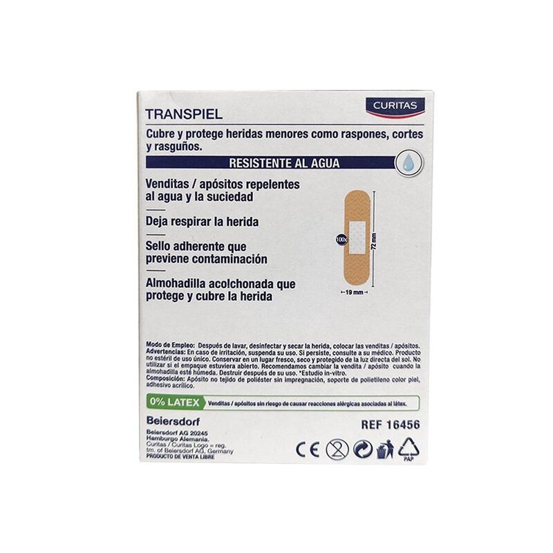 Curitas Transpiel 100pz image number null