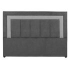 Cabecera King Size Dicasa Bora Gris Rivoli