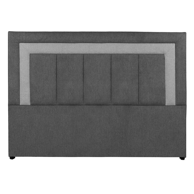 Cabecera King Size Dicasa Bora Gris Rivoli image number null