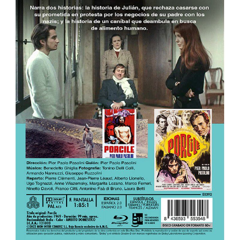 Pocilga [blu-ray R] (1969) Porcile (pigsty) image number null