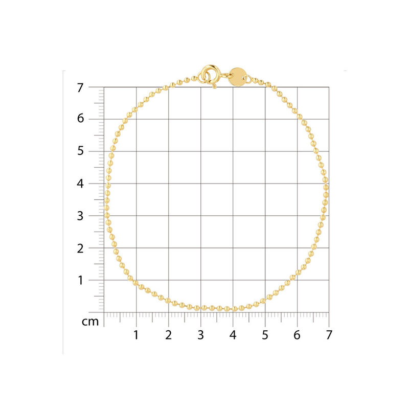 Pulsera De Oro Amarillo 14k 19 Cm 1.5 Mm | Bizz... image number null
