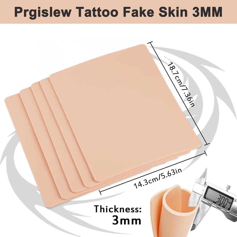 Piel De Pr&aacute;ctica Para Tatuajes Prgislew 5 Pieza... image number null