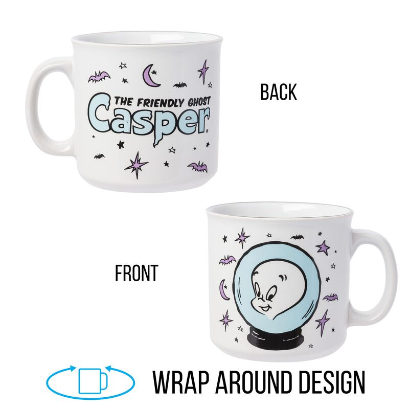 Taza De Cer&aacute;mica Silver Buffalo 591 ml Casper E... image number null