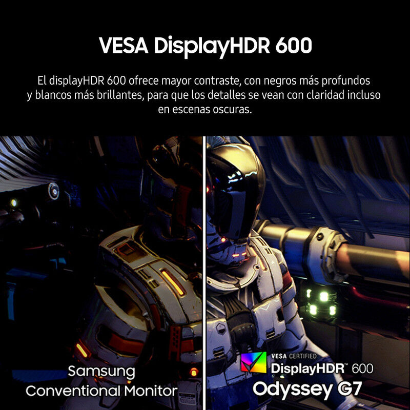 Monitor Gamer 40 Samsung Odyssey G7 Curvo WUHD ... image number null