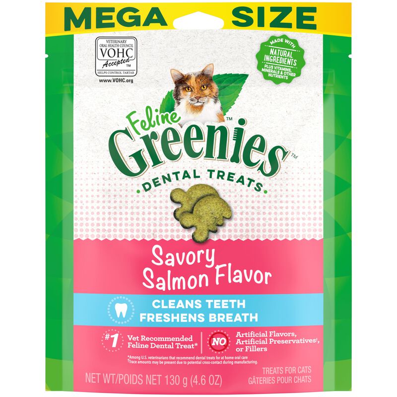Cat Treats Greenies Feline Dental Care, Salm&oacute;n,... image number null