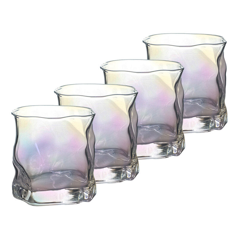 Set De 4 Vasos Electrochapados Tornasol - 300 M... image number null