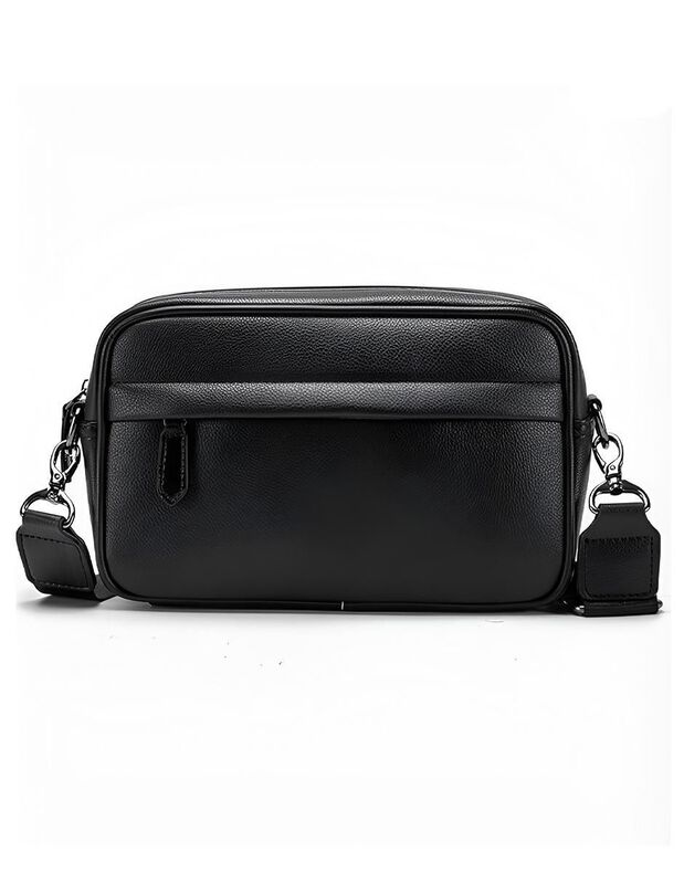 Bolsa Bandolera Elego De Piel Para Hombre image number null