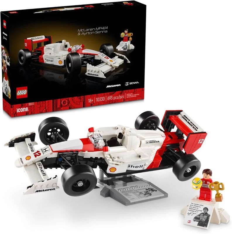 LEGO ICONOS MCLAREN MP4/4 Y AYRTON SENNA 10330 image number null