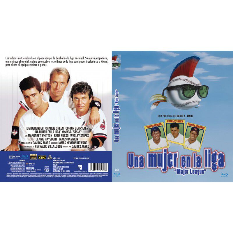 Una Mujer En La Liga [blu-ray ] (1989) Major Le... image number null