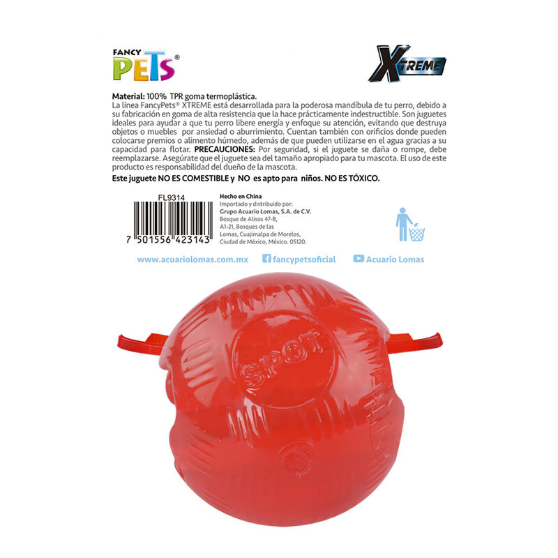 Fancy Pets Juguete Bola Mediana Xtreme image number null