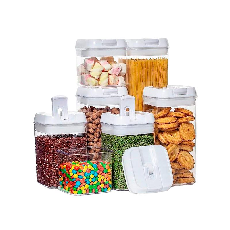 Juego de Recipientes Herm&eacute;ticos para Alimentos ... image number null