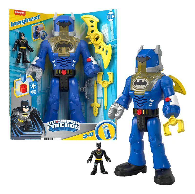 Imaginext Figura De Acci&oacute;n Batman Insider & Exo... image number null