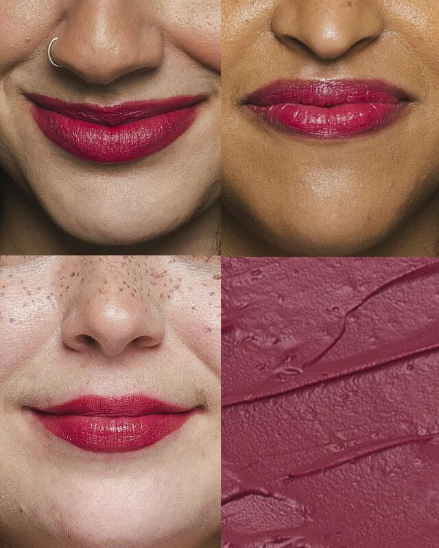 Labial Cheekbone Plummy Rose 4 G Satinado Vegan... image number null