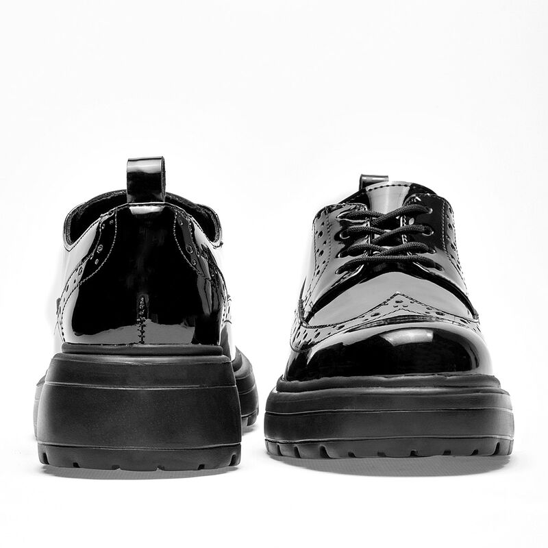 Green Love Zapatos para mujer negro charol image number null